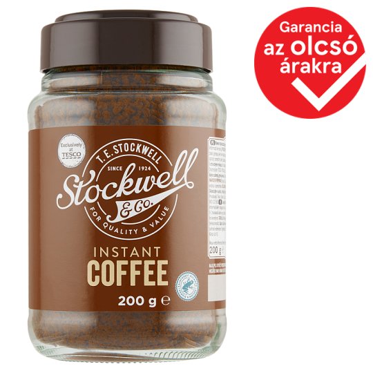 Stockwell & Co. granulált instant kávé 200 g