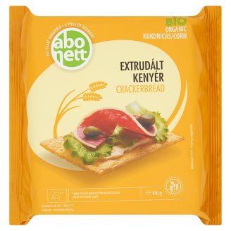 Abonett BIO gluténmentes kukoricás extrudált kenyér 100 g