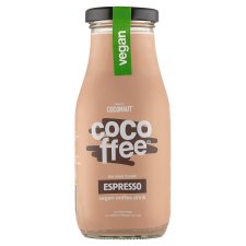 Cocoffee kókuszvíz alapú vegán kávéital espresso ízesítéssel 280 ml