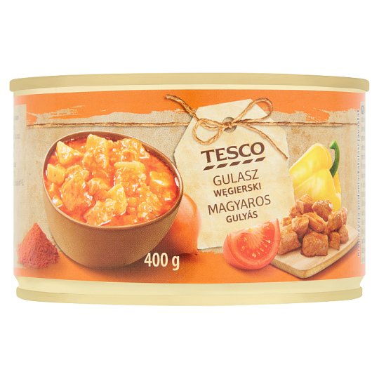 Tesco magyaros gulyás 400 g