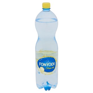 Fonyódi citrom ízű energiamentes szénsavas üdítőital édesítőszerekkel 1,5 l