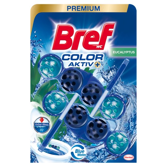 Bref Color Aktiv Eucalyptus Toilet Block 2 x 50 g