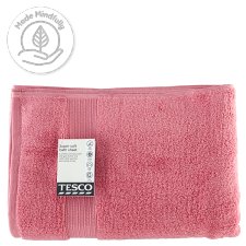 Tesco rózsaszín fürdőlepedő 100 cm x 150 cm