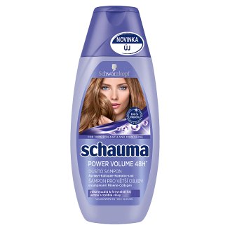 Schauma Power Volume 48h dúsító sampon vékonyszálú & fénytelen hajra 250 ml