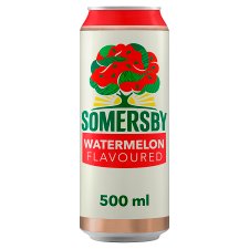Somersby cider almalé alapú szénsavas, alkoholos ital görögdinnye ízesítéssel 4,5% 0,5 l