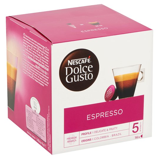 Nescafé Dolce Gusto Espresso őrölt pörkölt kávé 16 db 96 g