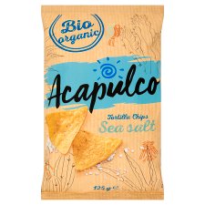 Acapulco Organic Salted Corn Snack 125 g