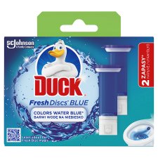 Duck Fresh Discs Blue Toilet Cleaner Discs Refill 2 x 36 ml (72 ml)