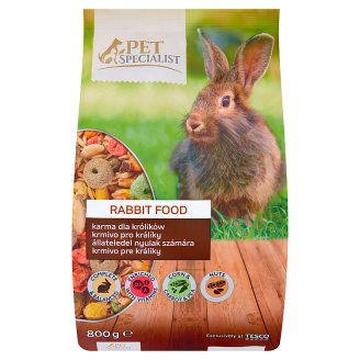 Tesco Pet Specialist állateledel nyulak számára 800 g