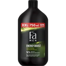 Fa Men Energy Boost 3in1 Body, Hair and Face Shower Gel 750 ml