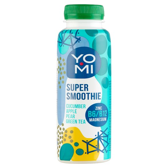 Yomi Smoothie uborka-alma-körte-zöld tea 280 g