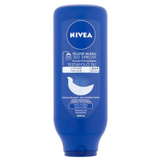 NIVEA zuhanyzás közbeni tápláló testápoló tej száraz bőrre 400 ml