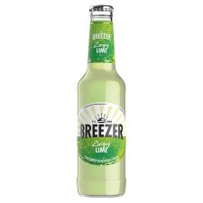 Bacardi Breezer Lime alkoholos szénsavas zöldcitrom ízű frissítő ital 4% 275 ml