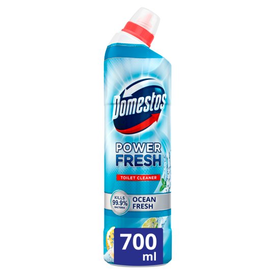 Domestos Total Hygiene Ocean Fresh fertőtlenítő hatású WC tisztító gél 700 ml