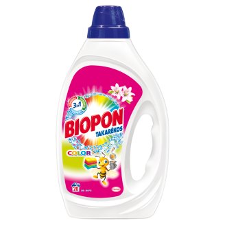 Biopon Takarékos Color Liliom mosószer színes ruhákhoz 20 mosás 1 l