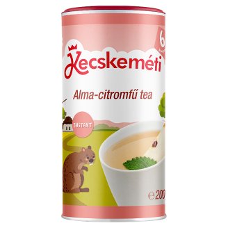 Kecskeméti gluténmentes alma-citromfű instant teakészítmény 6 hónapos kortól 200 g