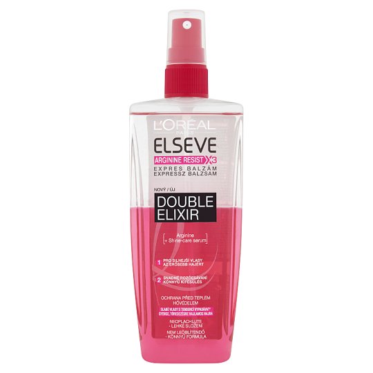 L'Oréal Paris Elseve Arginine Resist X3 expressz balzsam gyenge, töredezésre hajlamos hajra 200 ml