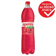 Apenta Raspberry Flavoured Soft Drink with Carbonated Mineral Water 1,5 l