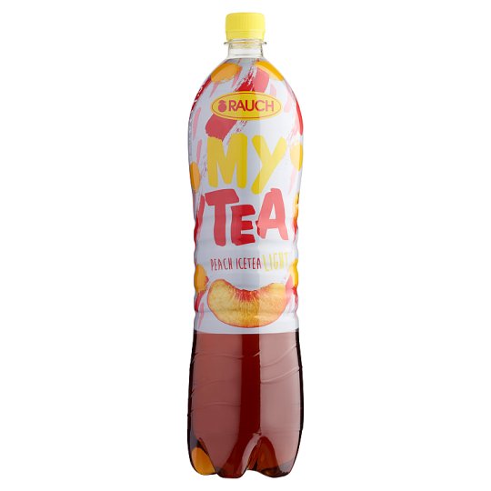 Rauch My Tea Ice Tea Light őszibarackos üdítőital fekete teából cukorral és édesítőszerekkel 1,5 l