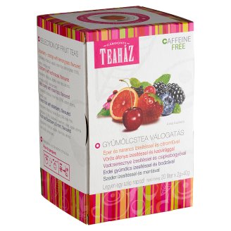 Gárdonyi Teaház gyümölcstea válogatás 20 filter 40 g