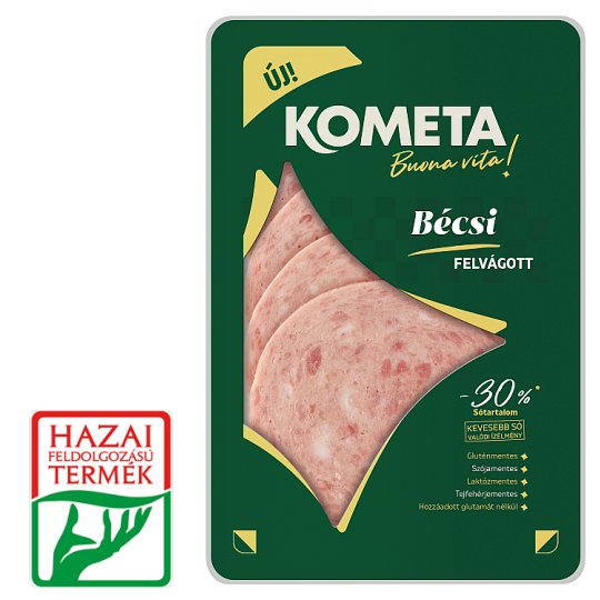 Kometa Útravaló Sliced Wiener Cold Cuts 12 pcs 125 g