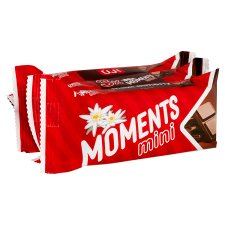 Moments Mini Crispy Wafers with Cocoa-Chocolate Cream Filling in Cocoa Coating 3 x 27 g