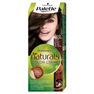 Schwarzkopf Palette Permanent Naturals Color Creme ápoló krémhajfesték 5-0 világosbarna (600)