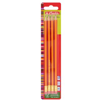 Herlitz HB ceruza törésbiztos grafitbéllel 4 db