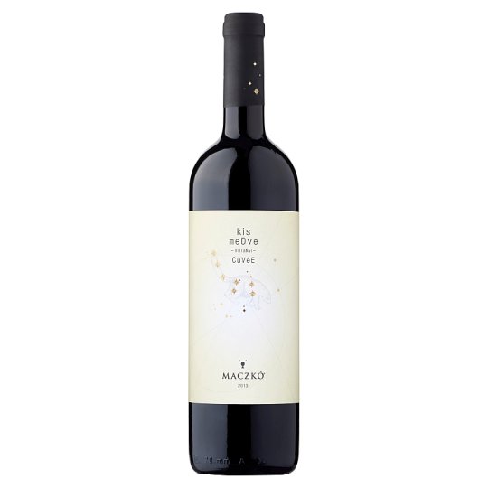 Maczkó Kis Medve Villányi Cuvée száraz vörösbor 13% 750 ml
