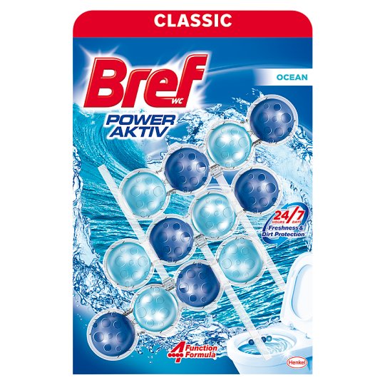 Bref Power Aktiv Ocean WC frissítő 3 x 50 g