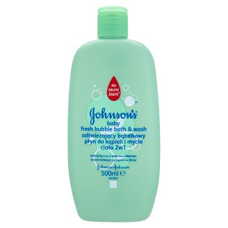 Johnson's Baby 2 az 1-ben buborékos fürdető és tusfürdő 500 ml