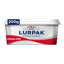 Lurpak Spreadable Unsalted Mixed Product 200 g