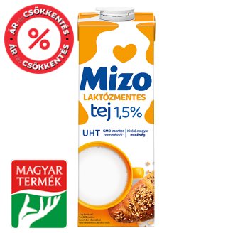 Mizo UHT zsírszegény laktózmentes tej 1,5% 1 l