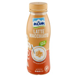 NÖM to go Latte Macchiato UHT kávé ízesítésű tejital 250 ml