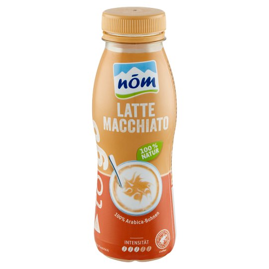 NÖM to go Latte Macchiato UHT kávé ízesítésű tejital 250 ml