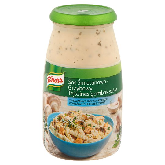 Knorr tejszínes gombás szósz 500 g