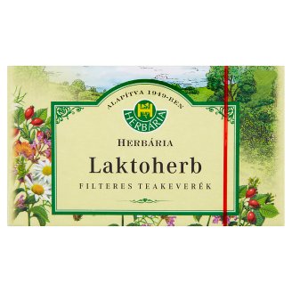Herbária Laktoherb tejelválasztást serkentő teakeverék 20 x 1,5 g