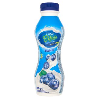 Tesco Bifido zsírszegény, élőflórás, áfonyaízű joghurtital 300 g