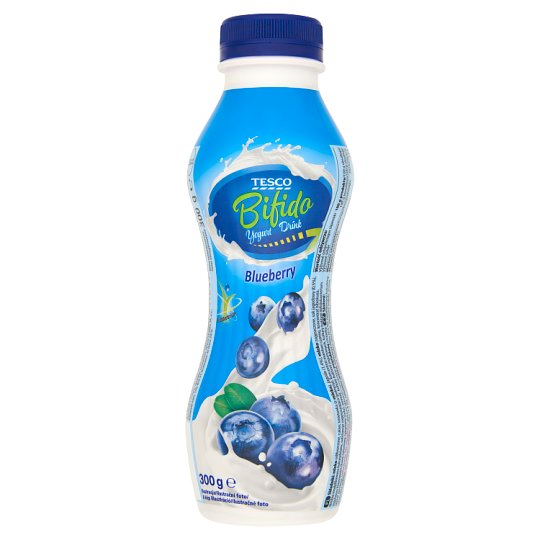 Tesco Bifido zsírszegény, élőflórás, áfonyaízű joghurtital 300 g