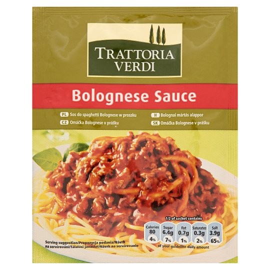 Trattoria Verdi bolognai mártás alappor 50 g