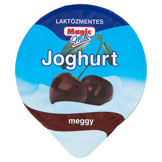 Magic Milk laktózmentes élőflórás joghurt meggyel 150 g