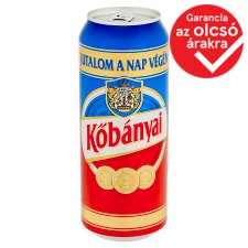 Kőbányai világos sör 4,3% 0,5 l