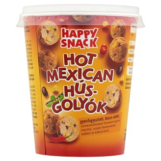 Happy Snack Hot Mexican gyorsfagyasztott, készre sütött húsgolyók 200 g