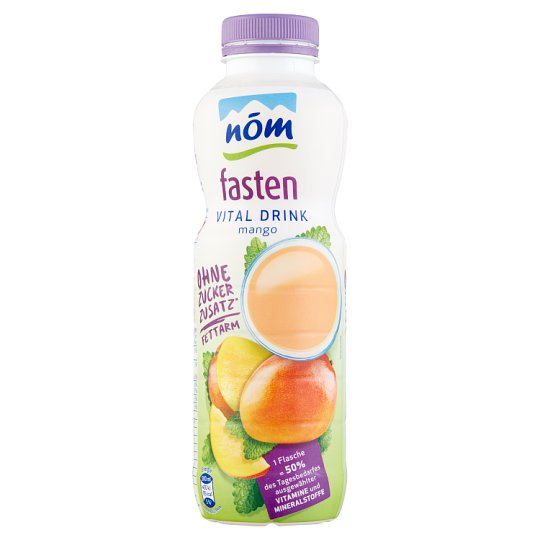 NÖM Fasten Vitaldrink mangó savóital 500 ml