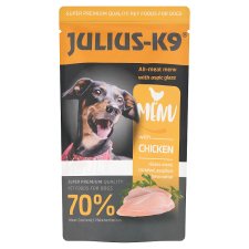 Julius-K9 Super Premium teljes értékű eledel felnőtt kutyák számára csirkével 125 g