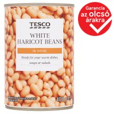 Tesco White Haricot Beans in Brine 400 g