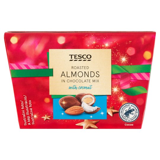 Tesco Almonds in Coconut in Chocolate Mix 200 g Tesco Online, Tesco