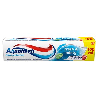 Aquafresh Fresh & Minty fogkrém 100 ml