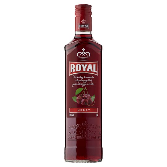 Royal Cherry Liqueur 28 0,5 l Tesco Online, Tesco From Home, Tesco Doboz