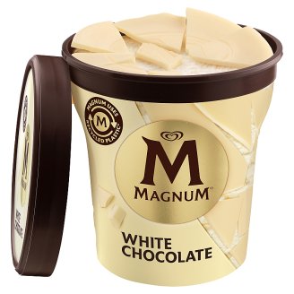 Magnum Fehér poharas jégkrém 440 ml